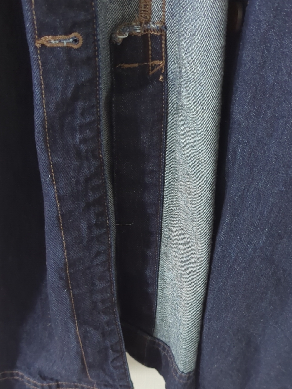 Old Navy Women's Dark Blue Denim Coat - Picture 5 of 10